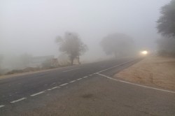 Rajasthan Weather : जयपुर में मौसम में घुली ठंडक, श्रीगंगानगर के लाधूवाला में
छाया कोहरा - image