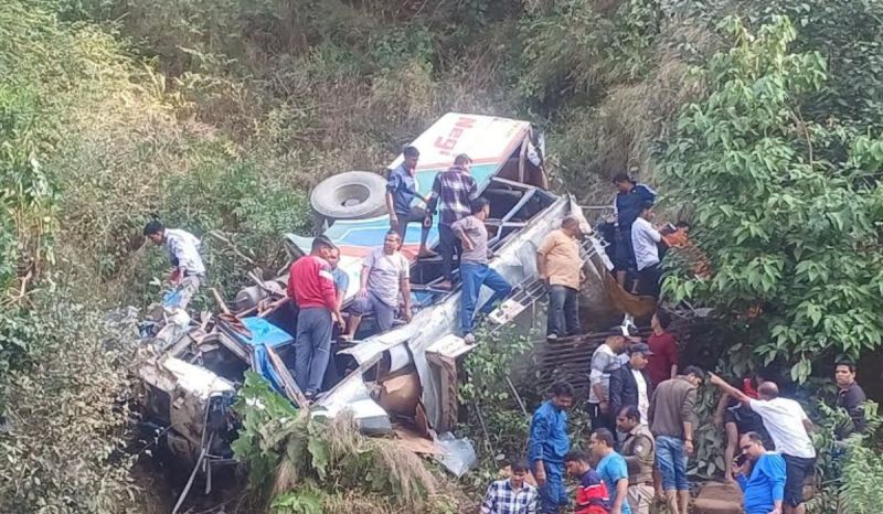 36 people died in a major road accident in Uttarakhand