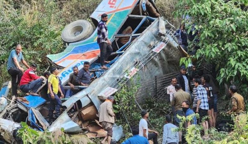 A major road accident has occurred in Uttarakhand today
