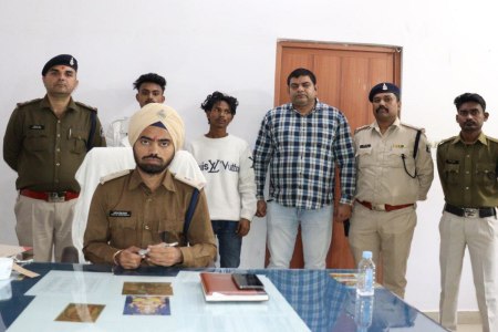 Arrested with pistol
