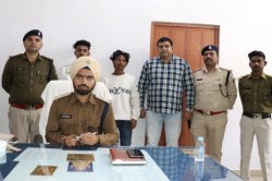 Arrested with pistol: देशी पिस्टल लेकर बाइक पर घूम रहे शहर के 2 युवक गिरफ्तार,
पुलिस ने भेजा जेल - image