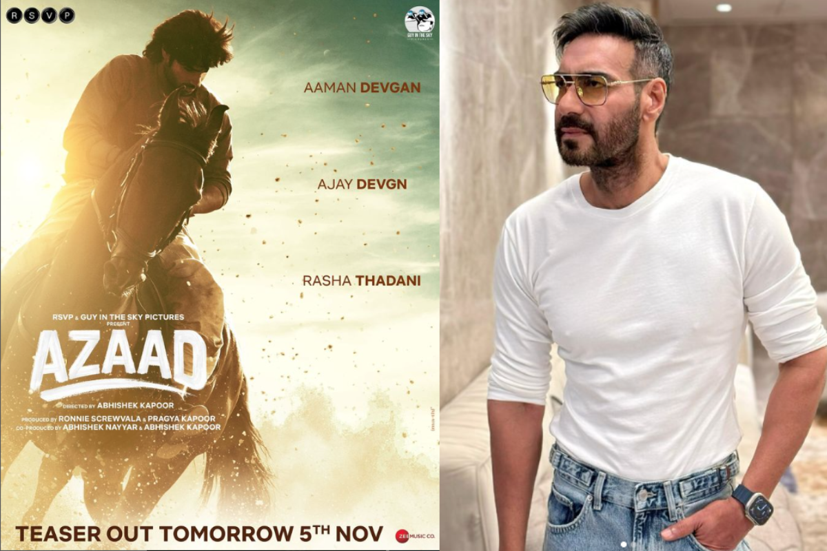 Ajay Devgn’s latest post on social media about the release of ‘Aazaad ...