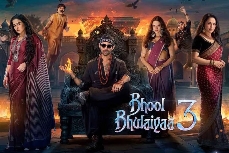 Bhool Bhulaiyaa 3 box office collection day 7 Kartik Aaryan film Vs Singham Again