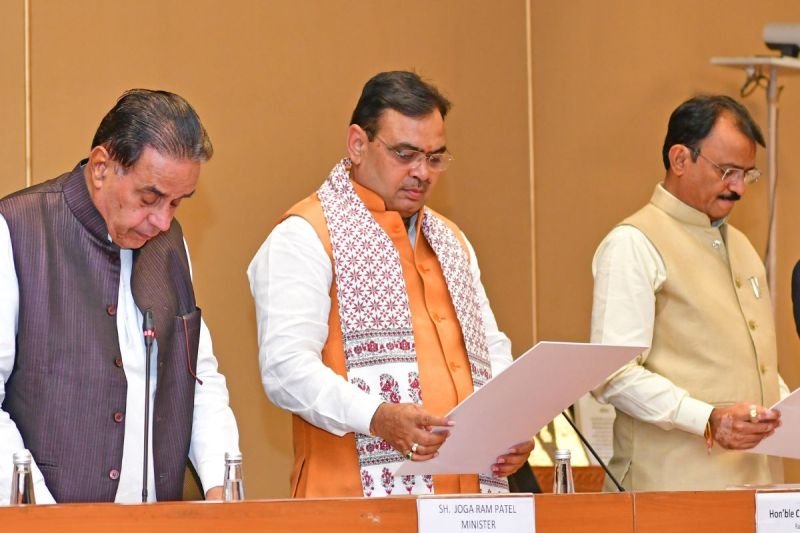 CM Bhajan Lal addressed on Constitution Day