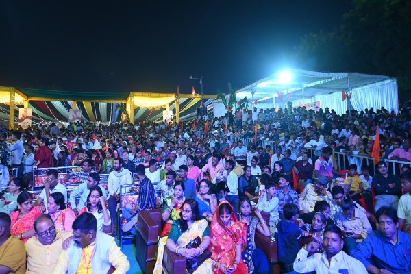 Chhath Puja Celebration in Mahadev Ghat Raipur