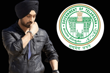 Diljit Dosanjh-Telangana Government