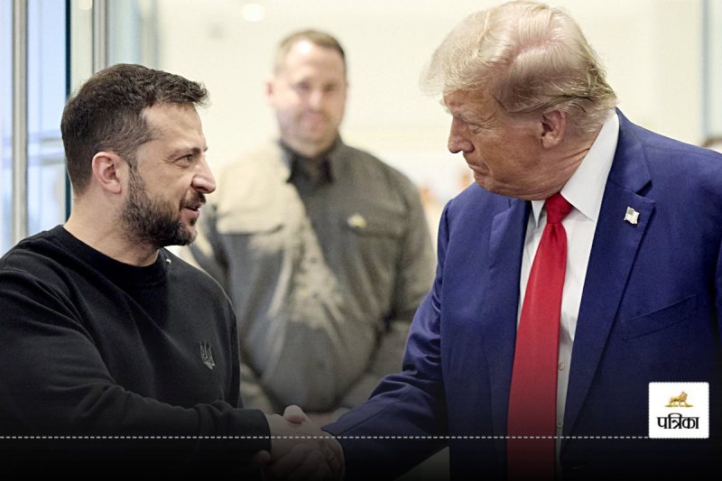 Donald Trump with Zelenskyy