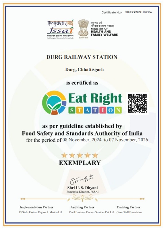Eat Right Station Award