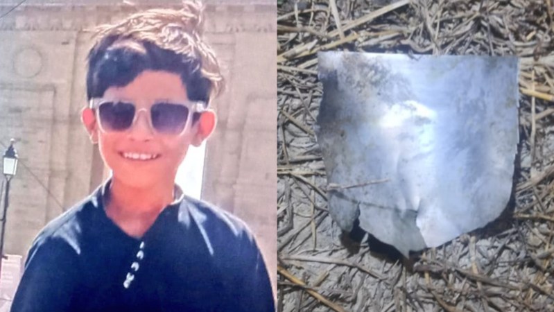 किशोर के लिए स्टील का यह टुकड़ा बना मौत का कारण