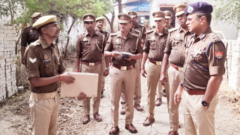 प्रभारी निरीक्षक और उप निरीक्षक के कार्य क्षेत्र में परिवर्तन