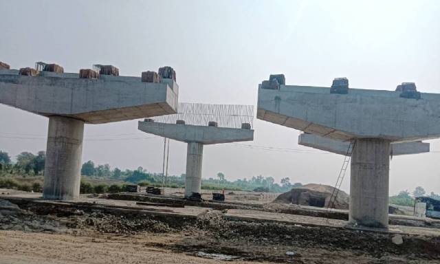 Indore-Hyderabad Expressway work