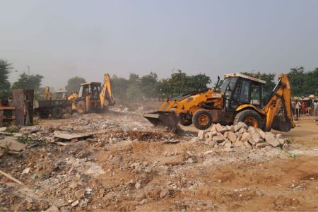 JDA action in Jagatpura