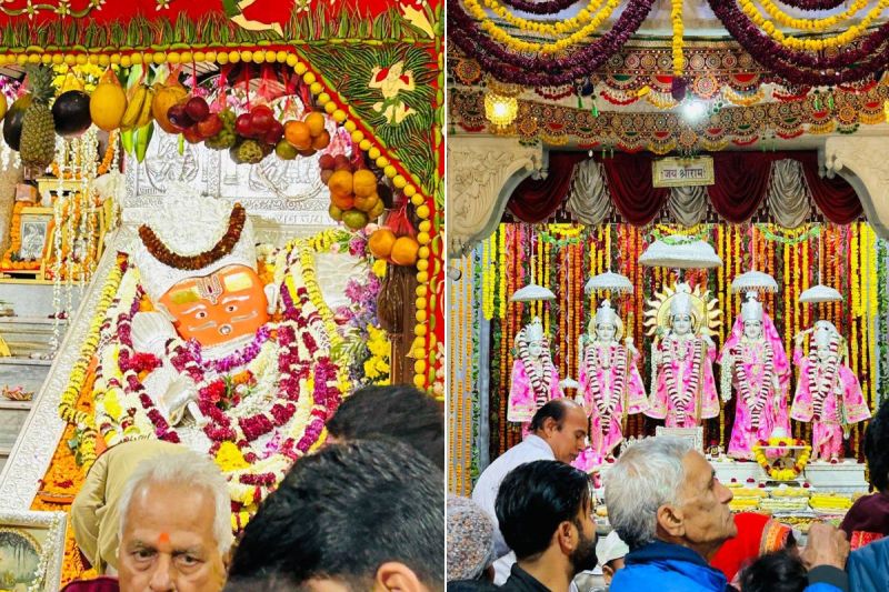Jaipur Lakhhi Annakut festival organized at Hanuman temple in Khola, two lakh devotees will get prasadi
