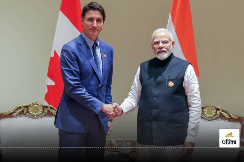 Justin Trudeau and PM Modi