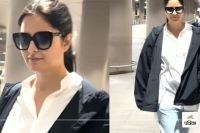 Katrina Kaif stylish airport look
