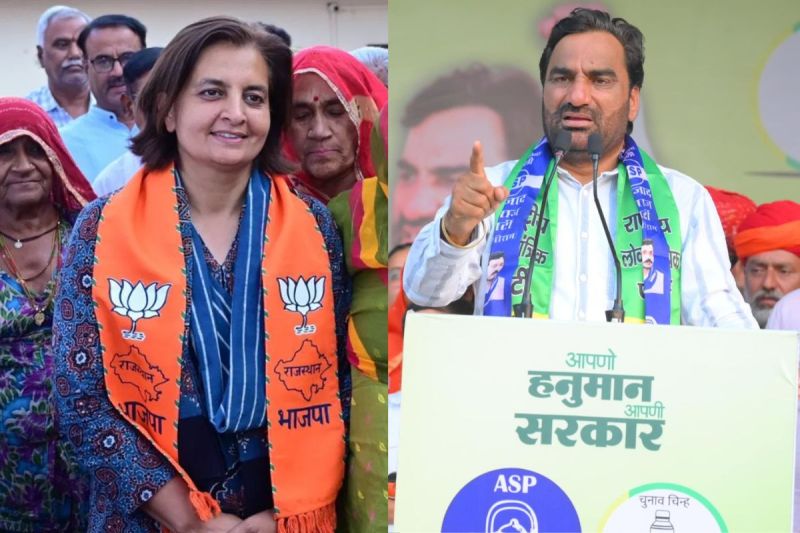 Khinvsar by-election: Jyoti Mirdha taunts Hanuman Beniwal