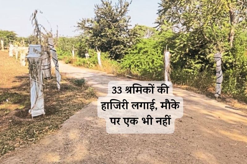 Banswara MNREGA Big Fraud Truth came out during inspection Action taken on Many