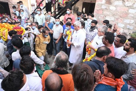 Mahendra Rathod's body reached Jodhpur from African country Congo