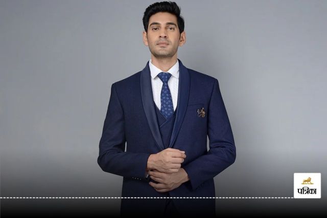 Navy Blue Suit Suit For Men