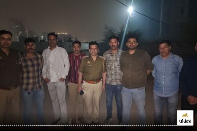 Noida News Youth stabbed to death at meat shop accused arrested in police encounter
