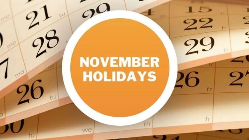 November Holidays 2024