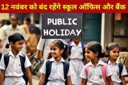 Public Holiday: 12 नवंबर को सार्वजनिक अवकाश का ऐलान, स्कूल, बैंक और ऑफिस रहेंगे
बंद - image