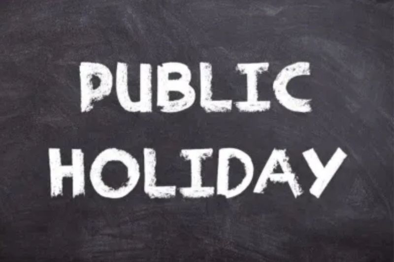 Public holidays