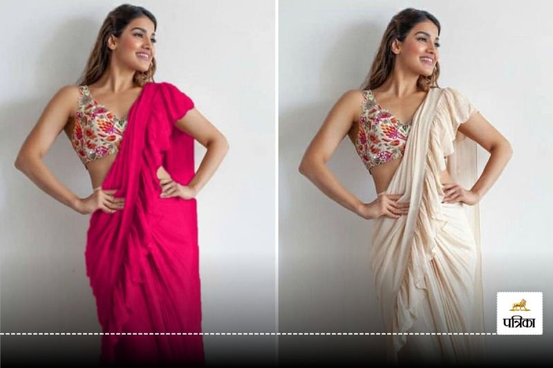 Ruffle Saree Designs