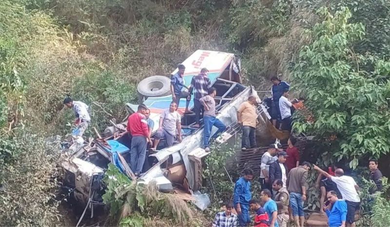 The death toll in the bus accident in Salt, Almora has reached 38
