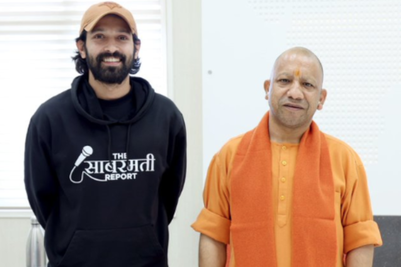 Vikrant Massey met cm yogi