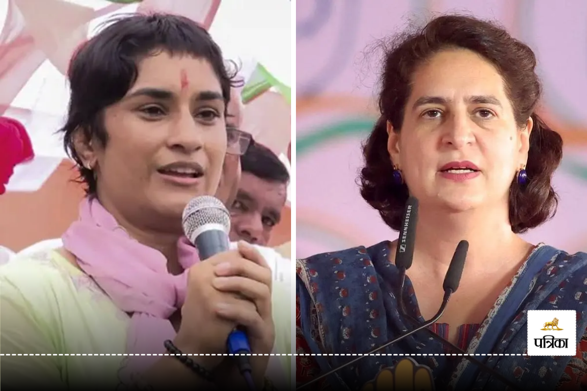 Vinesh Phogat ने Priyanak Gandhi को लेकर कही ये बड़ी बात, बोलीं- अगर ये संसद में
गईं तो…