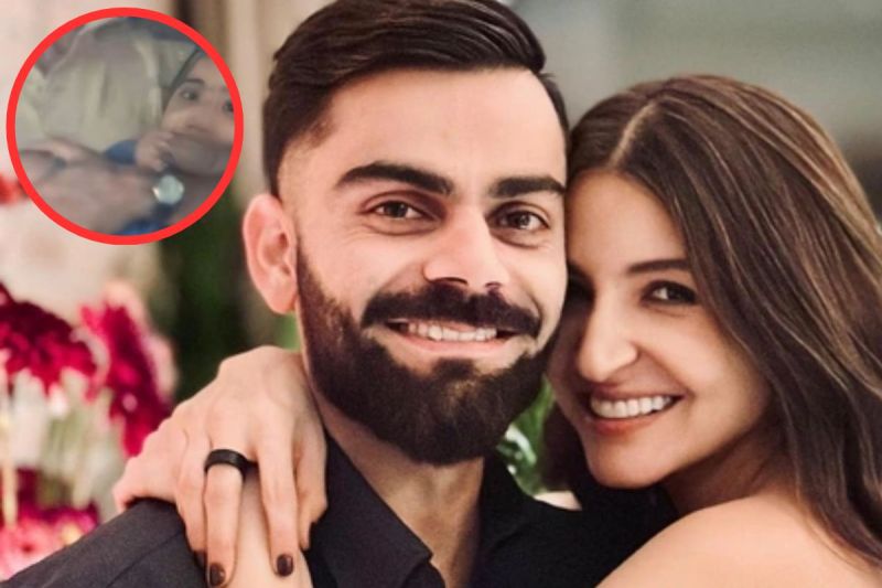 Virat Kohli Anushka Sharma son Akaay fake photo