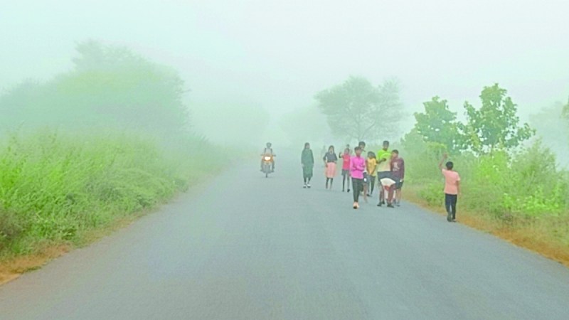 बालोद जिले में कड़ाके की ठंड पड़ने लगी है। आने वाले दिनों में और ठंड पड़ेगी। उत्तर दिशा से आ रही ठंडी हवा का असर जिले में पड़ रहा है।