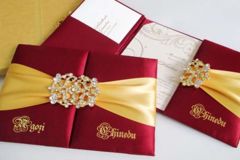 There is an increasing trend of sending wedding cards through social media