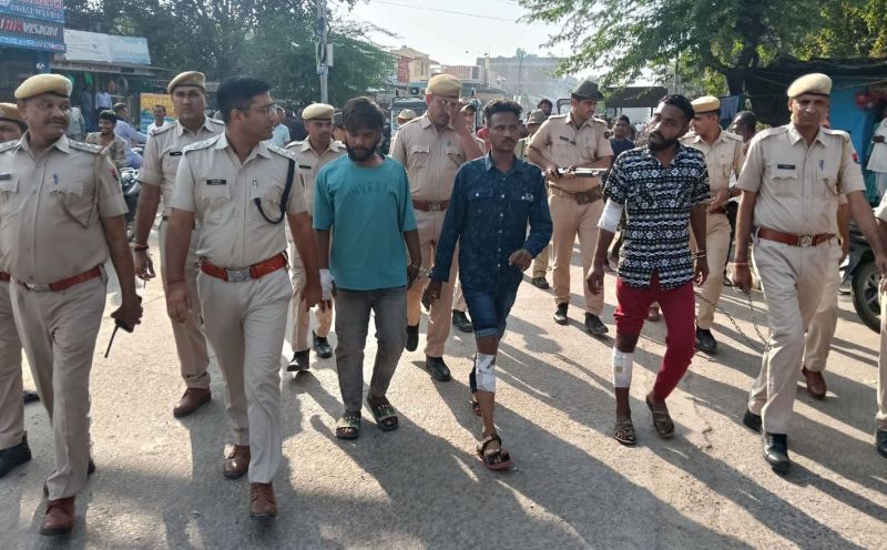 शिक्षक मनीष हत्याकांड: तीन आरोपी चढ़े पुलिस के हत्थे,मुख्य आरोपी गिरफ्त से दूर