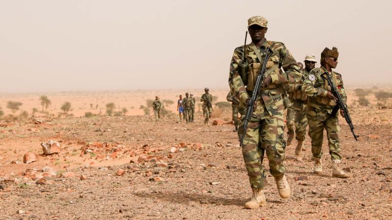 Soldiers in Chad