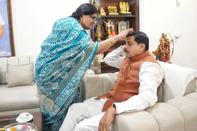 cm mohan on bhai dooj
