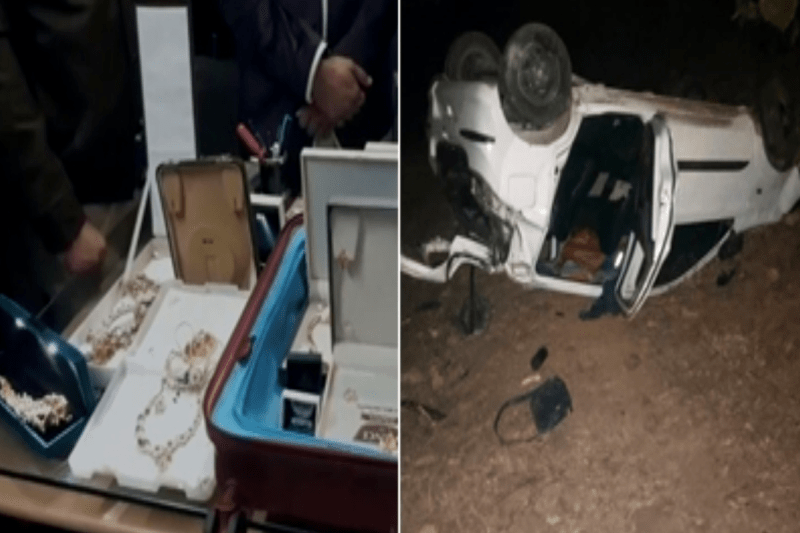 Thief Died in Accident