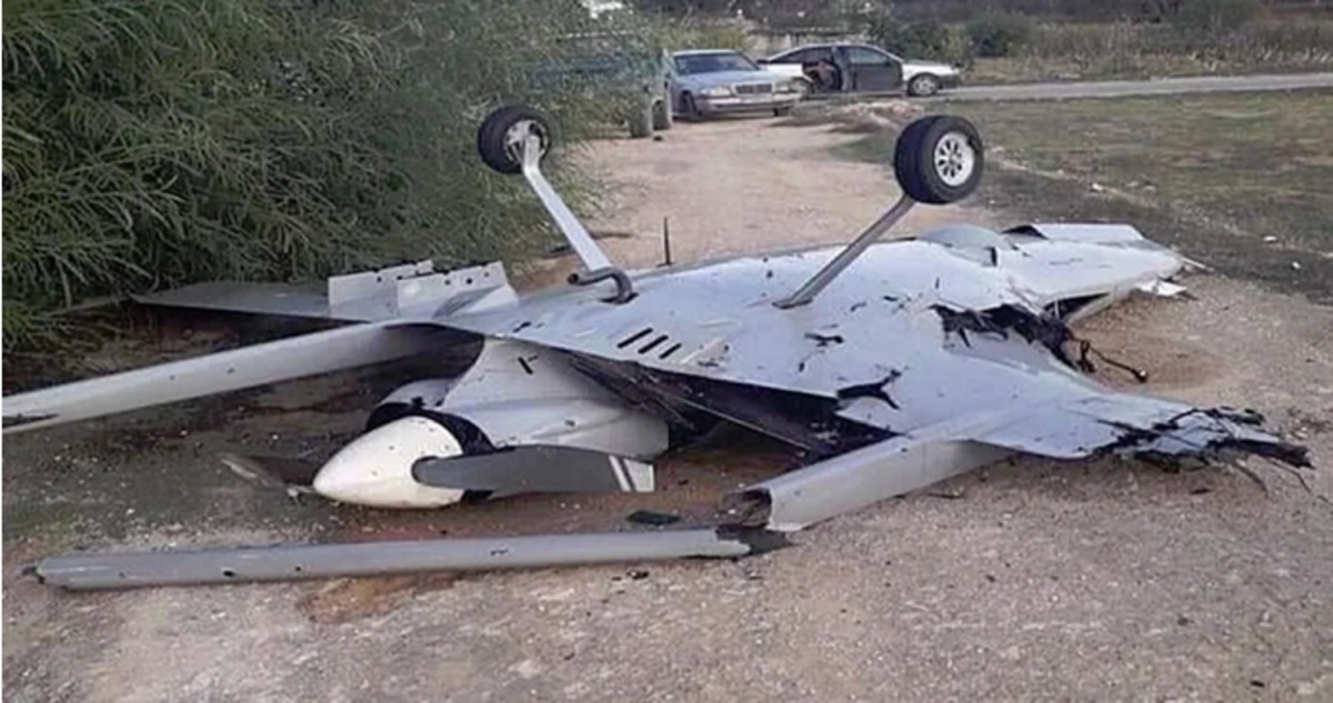 Downed drone