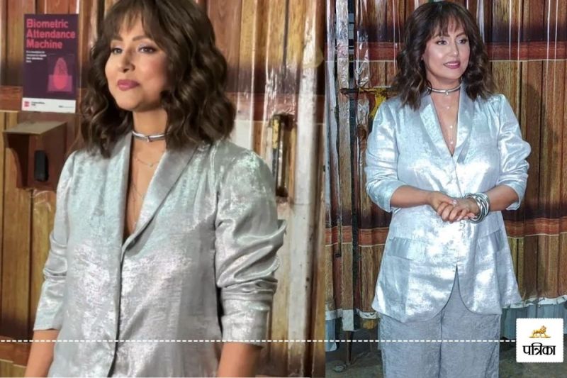 Hina Khan's captivating hot look was seen on sets of Bigg Boss 18