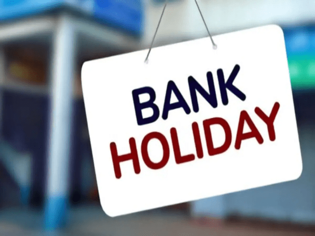 Bank Closed For Four days