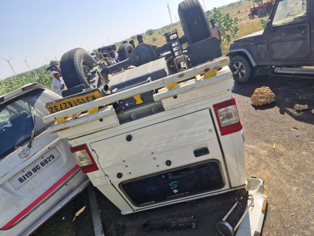 road accident in Jaisalmer