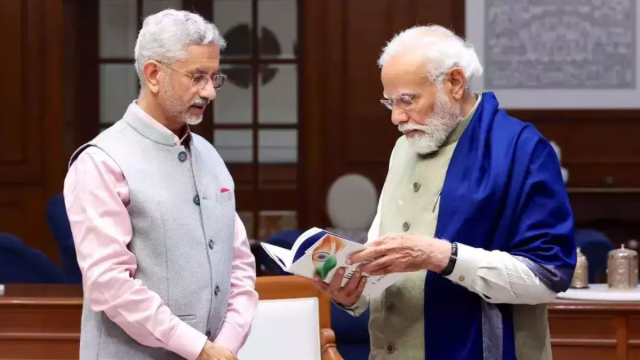 S. Jaishankar with PM Modi 