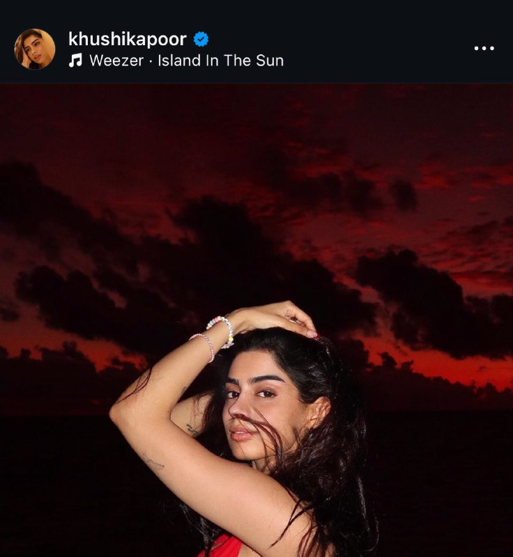 Khushi Kapoor Confirm Relationship with Vedang Raina