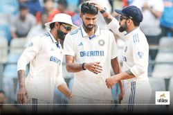 IND vs NZ 3rd Test: सुंदर ने भारत को दिलाई शानदार शुरुआत, लंच तक कीवी टीम को लगे
तीन झटके - image