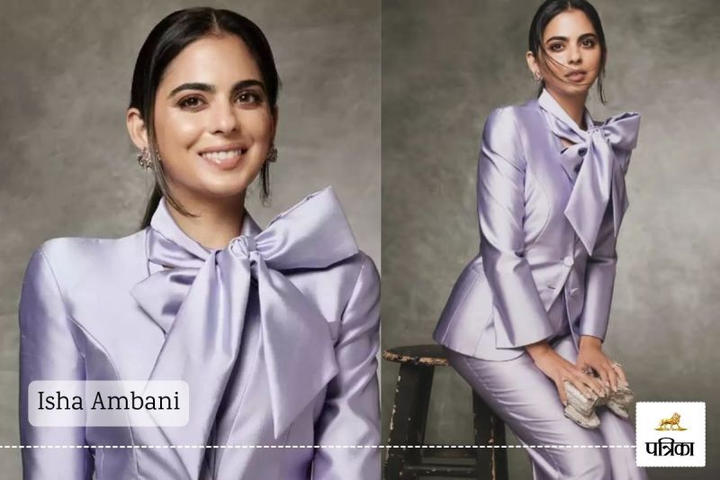 Isha ambani's boss lady look gave a new direction to fashion