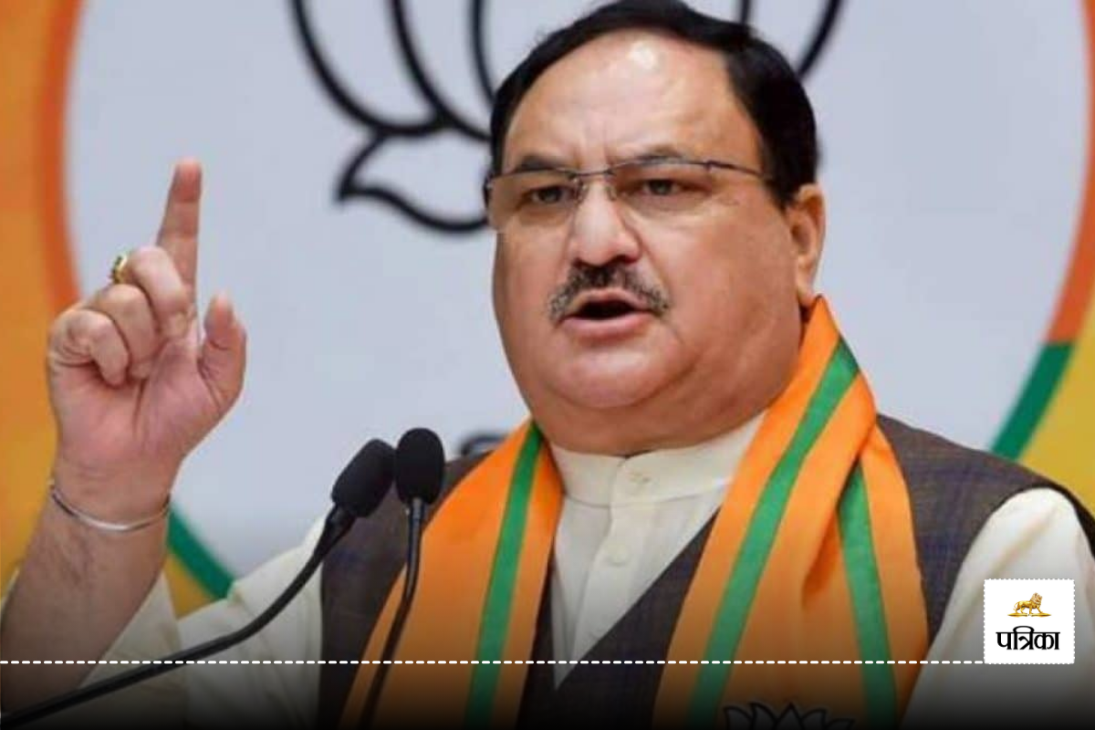 Palamu, Jharkhand: Union Minister and BJP national president JP Nadda