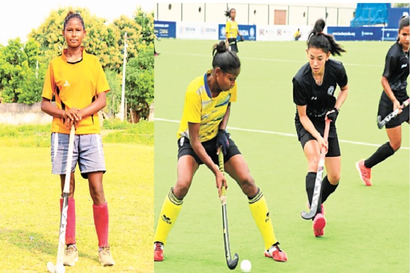 CG Daughters in Hockey India Team