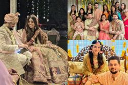 Royal Wedding in Rajasthan: सिंगर नितिन मुकेश के छोटे बेटे नमन ने त्रिशोना के
साथ लेकसिटी में लिए सात फेरे - image