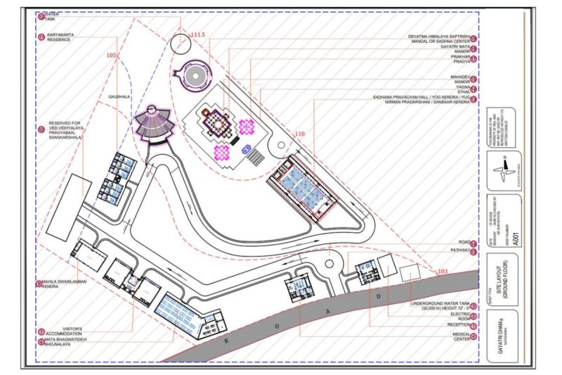 Gayatri Dham will be built in Nathdwara